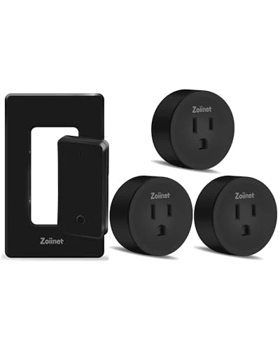 Remote Control Outlet Plug Switch, 300 ft, 1500W — Smart Plug, Zoiinet