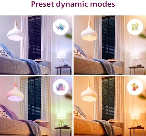 Smart 150W A23 LED Light Bulbs 4-Pack — Smart Light Bulb, Philips