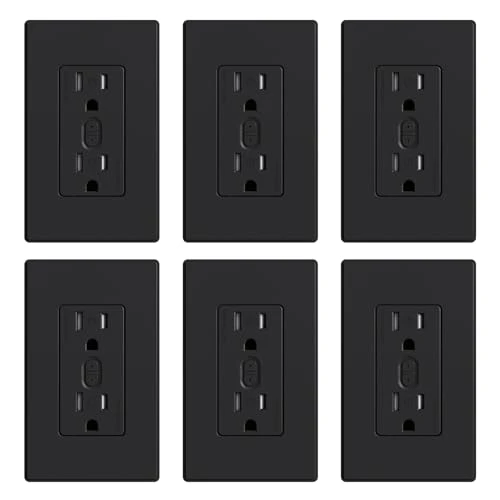 Smart in-Wall Outlet, 6 Pack — Smart Plug, ELEGRP