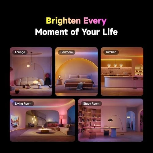 Smart Light Bulb, High CRI 90+ Color Changing LED — Smart Light Bulb, Dreame