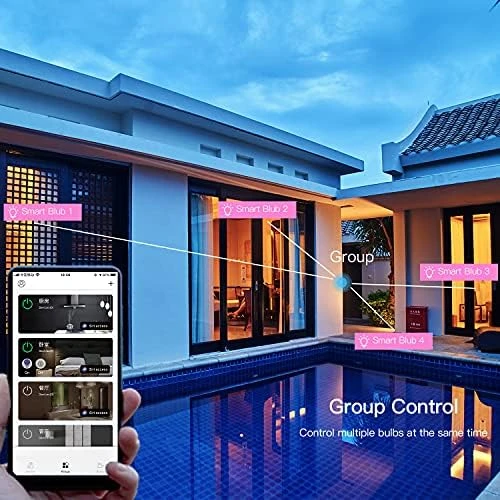 Smart Light Bulbs Work with Apple HomeKit, 16 Million DIY Colours — Smart Light Bulb, DoHome