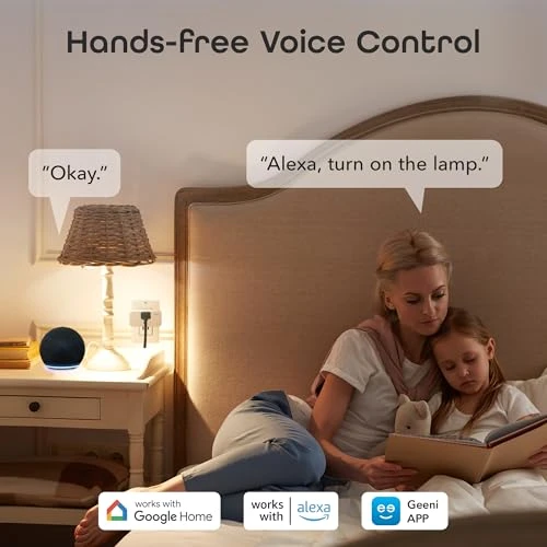 Smart Plug Mini 15A WiFi Outlet 4-Pack — Smart Plug, Geeni