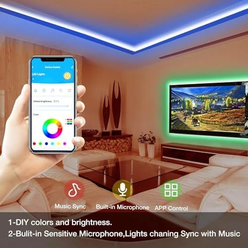 Smart RGB LED Strip Lights — LED Strip Lights, DAYBETTER