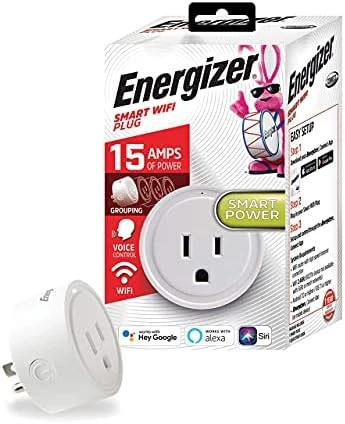 Smart WiFi Plug — Smart Plug, Energizer Connect
