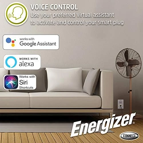 Smart WiFi Plug — Smart Plug, Energizer Connect