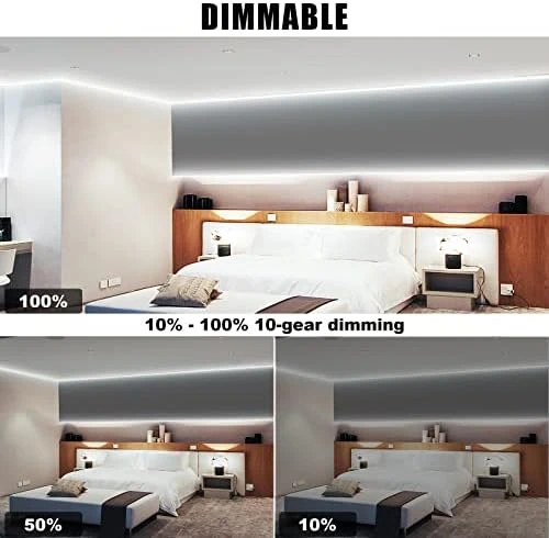 White COB LED Strip Light with RF Remote — LED Strip Lights, Tatazone