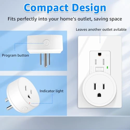 WiFi Smart Outlet Plug with Remote — Smart Plug, GREENCYCLE