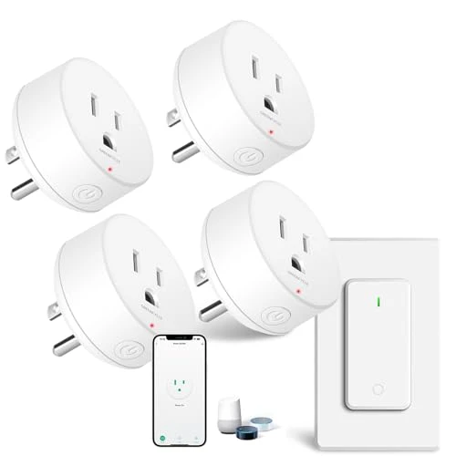WiFi Smart Outlet Plug with Remote — Smart Plug, GREENCYCLE