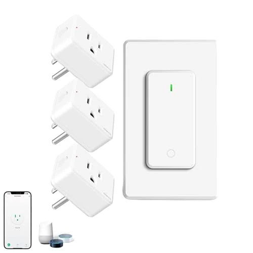 WiFi Smart Outlet Plug with Remote — Smart Plug, GREENCYCLE