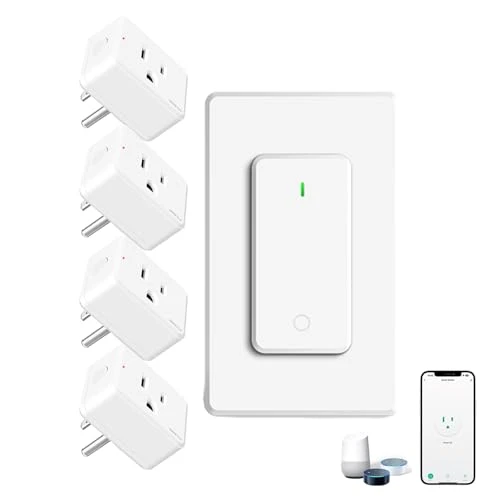 WiFi Smart Outlet Plug with Remote — Smart Plug, GREENCYCLE