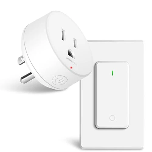 WiFi Smart Outlet Plug with Remote — Smart Plug, GREENCYCLE