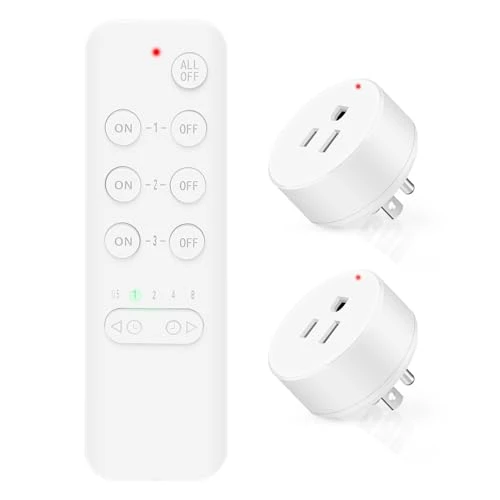 Wireless Remote Outlet Switch — Smart Plug, NineLeaf