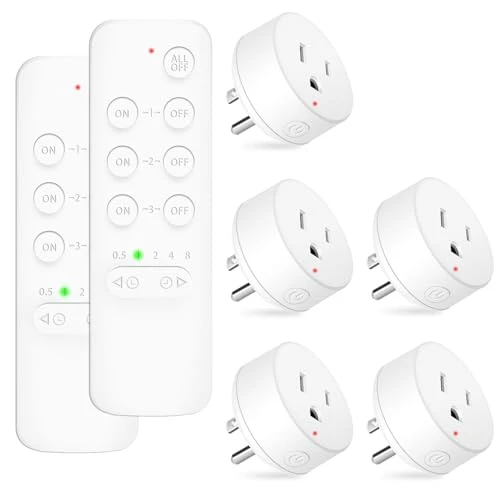 Wireless Remote Outlet Switch — Smart Plug, NineLeaf