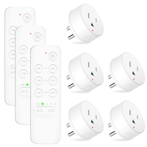 Wireless Remote Outlet Switch — Smart Plug, NineLeaf