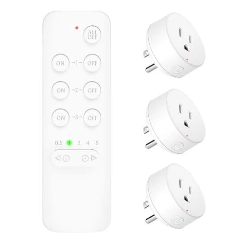Wireless Remote Outlet Switch — Smart Plug, NineLeaf