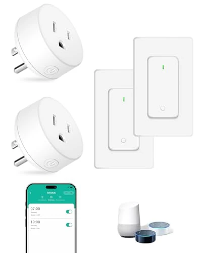 Wireless Remote Outlet Switch — Smart Plug, NineLeaf