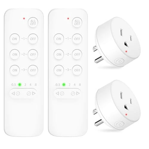 Wireless Remote Outlet Switch — Smart Plug, NineLeaf