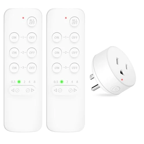 Wireless Remote Outlet Switch — Smart Plug, NineLeaf