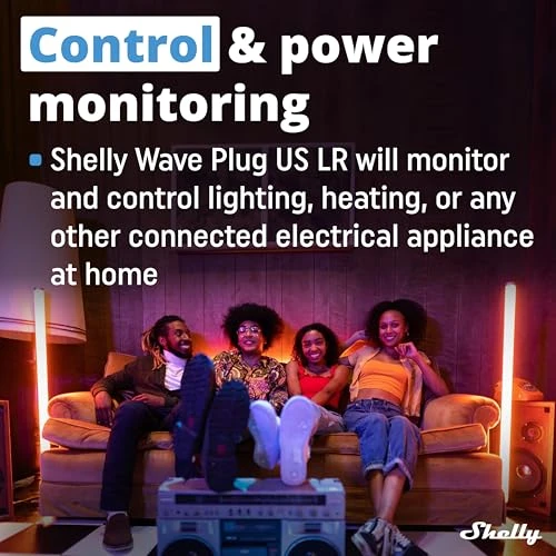 Z-Wave Long Range Smart Plug with Power Monitoring — Smart Plug, Shelly