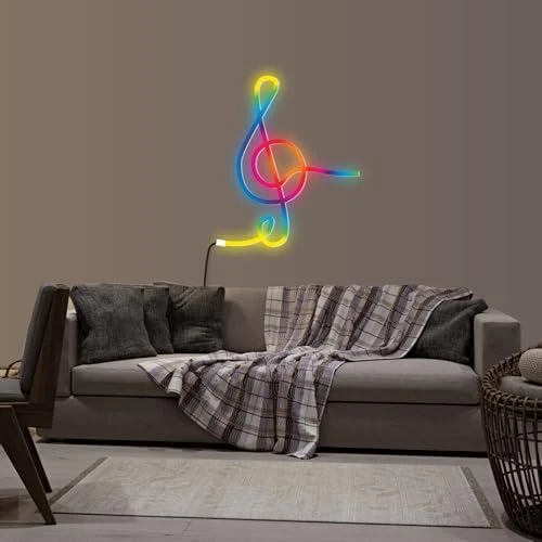 16.4 Ft. RGB + IC Flow Flexible Neon Outdoor LED Smart Light Strip — LED Strip Lights, MONSTER