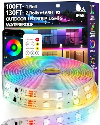 50FT Outdoor LED Strip Light Waterproof — LED Strip Lights, httpsmp Store