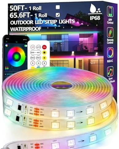 50FT Outdoor LED Strip Light Waterproof — LED Strip Lights, httpsmp Store