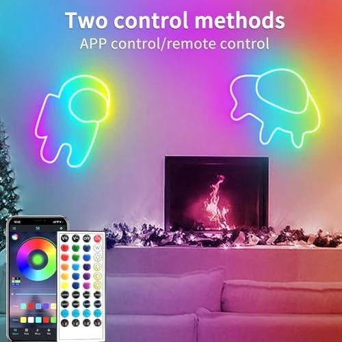 66FT Led Neon Rope Lights — LED Strip Lights, segrass