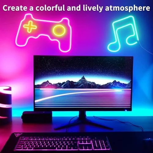 66FT Led Neon Rope Lights — LED Strip Lights, segrass