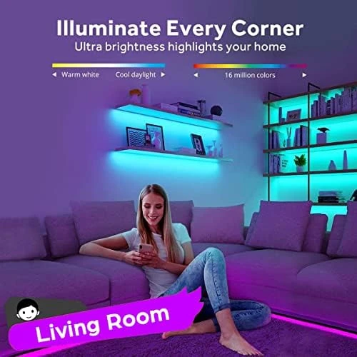 Battery Powered LED Strip Lights — LED Strip Lights, EJ's SUPER CAR Store
