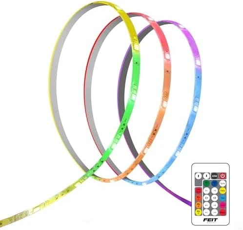 Chasing & Tunable White LED Tape Light — LED Strip Lights, Feit Electric
