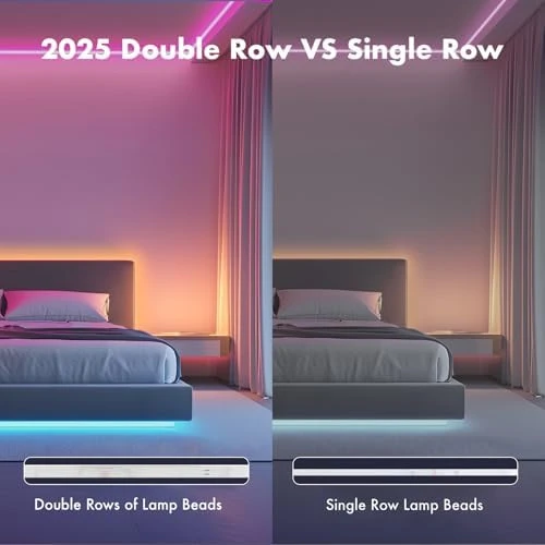 Double Row RGB Strip Lights 100FT — LED Strip Lights, RITOAO
