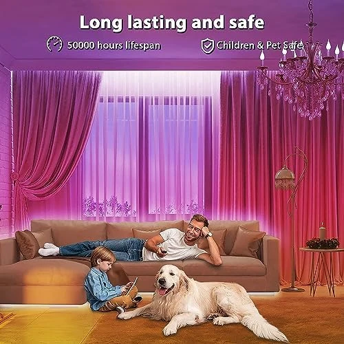 LED Strip Lights 200ft, Music Sync — LED Strip Lights, HyRiOuN