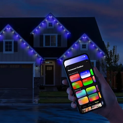 Outdoor Permanent Smart Lights — LED Strip Lights, LIFX