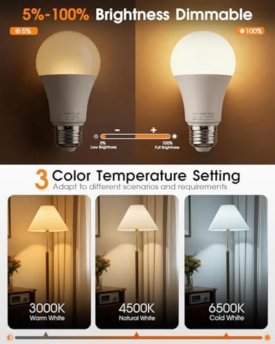 Smart LED Light Bulb — Smart Light Bulb, DRAWNCAT