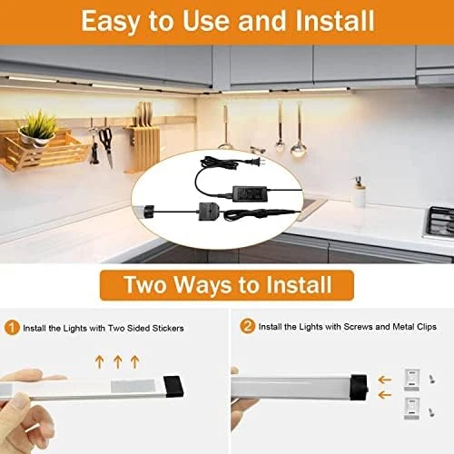 Under Cabinet Lights Kit — LED Strip Lights, Lenarinter
