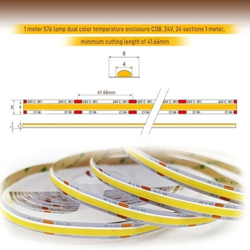 COB LED Strip Light with CCT Dimmable — LED Strip Lights, Pandery