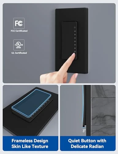 Single Pole Smart Dimmer Light Switch — Smart Switch, ELEGRP