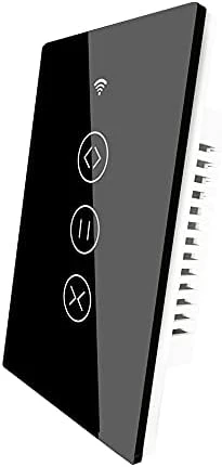 WiFi Smart Wall Touch Light Switch Glass Panel — Smart Switch, MOES