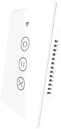 WiFi Smart Wall Touch Light Switch Glass Panel — Smart Switch, MOES