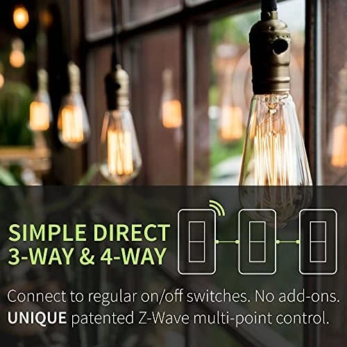 Z-Wave Long Range S2 Dimmer Switch — Smart Switch, ZOOZ