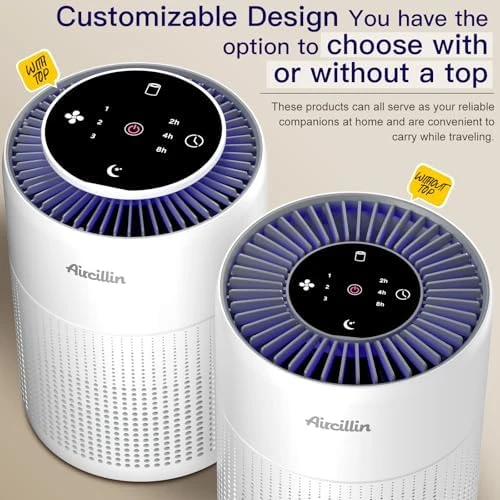 2 Pack Air Purifiers with H13 True HEPA Filter — Air Purifier, Aircillin
