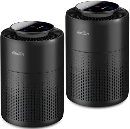 2 Pack Air Purifiers with H13 True HEPA Filter — Air Purifier, Aircillin