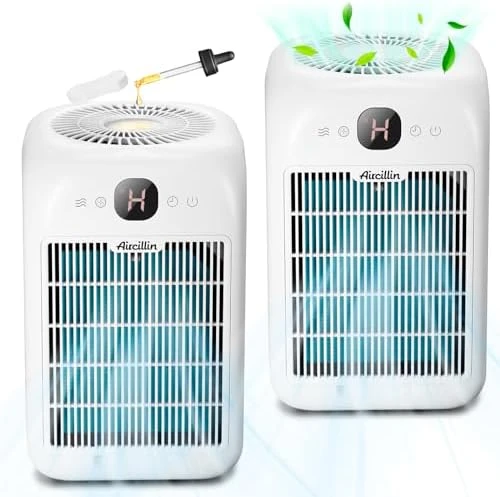 2 Pack Air Purifiers with H13 True HEPA Filter — Air Purifier, Aircillin