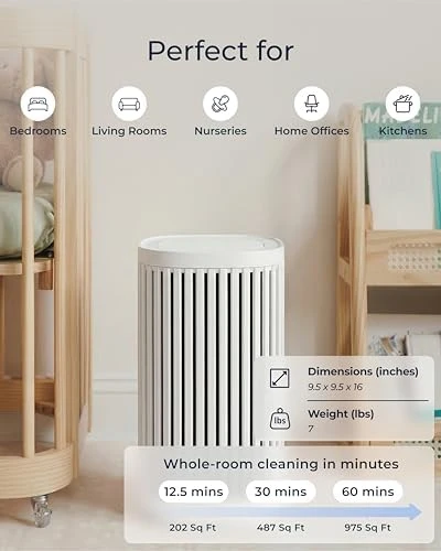 Air Purifier - 3-In-1 Filtration for Dust, Smoke, & More — Air Purifier, Windmill