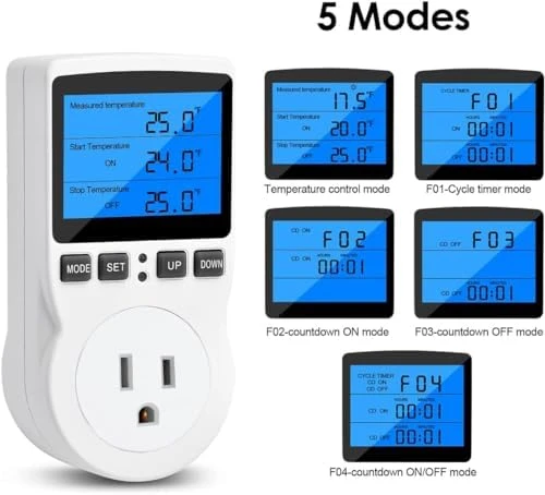 Digital Thermostat Controller — Smart Thermostat, diymore