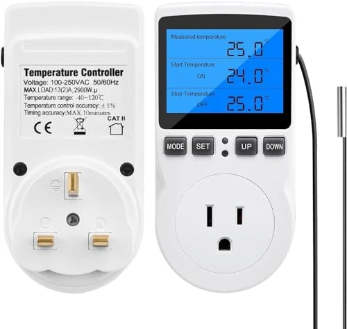 Digital Thermostat Controller — Smart Thermostat, diymore