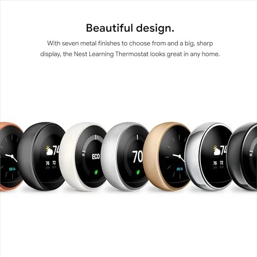 Learning Thermostat — Smart Thermostat, Google