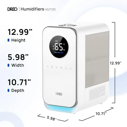Top-filled Smart Quiet Cool Mist Humidifier — Humidifier, Dreo