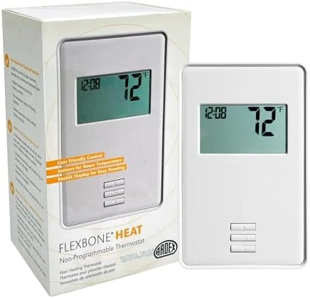WiFi Touchscreen Programmable Radiant Floor Heating Smart Thermostat — Smart Thermostat, ARDEX