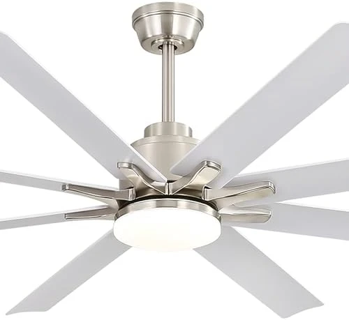 52 Inch Ceiling Fan with Lights, Smart Indoor/Outdoor — Smart Fan, Sofucor
